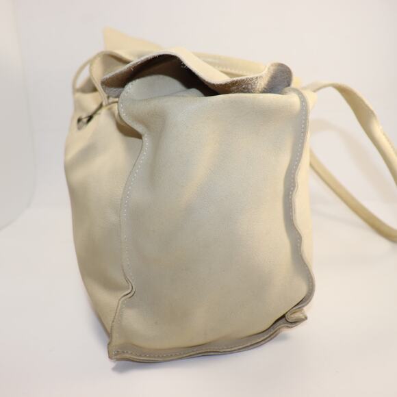 Tagliovivo Doctor Bag White Leather Handmade in Italy - Picture 6 of 8